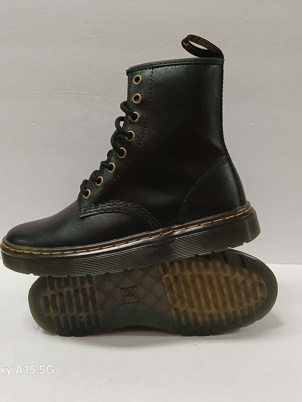 Dr. Martens Zavala Combat Boots Women's Size 6 Black New